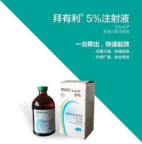 拜有利5% - 恩诺沙星注射液